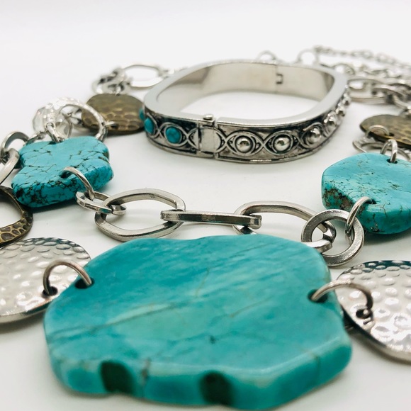 Vintage Southwestern Turquoise Jewelry - Picture 5 of 15